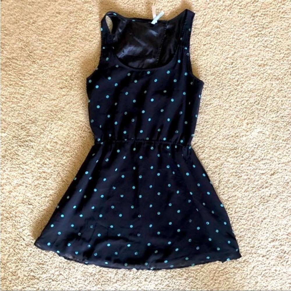 O’Neill Blue Polka Dot Dress Size Medium